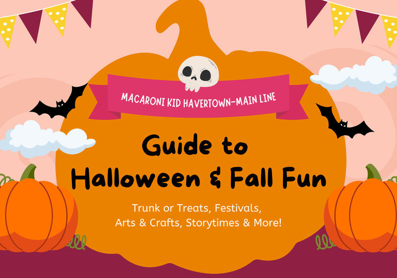 Pink and Orange Playful Illustrative Halloween Facebook Event Cover 