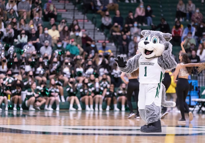 Binghamton University Bearcats Basketball Game Events Center Baxter Bearcat