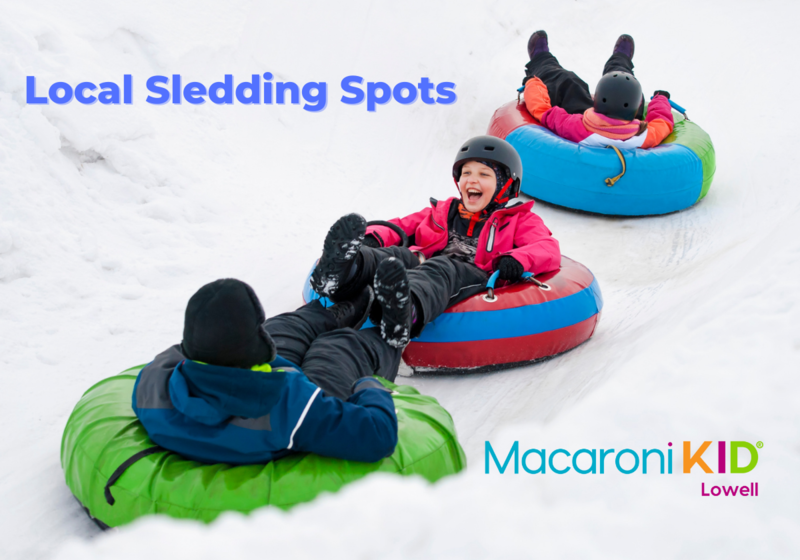 Kids sledding