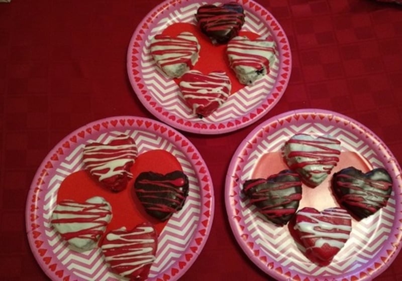 Valentines Brownies