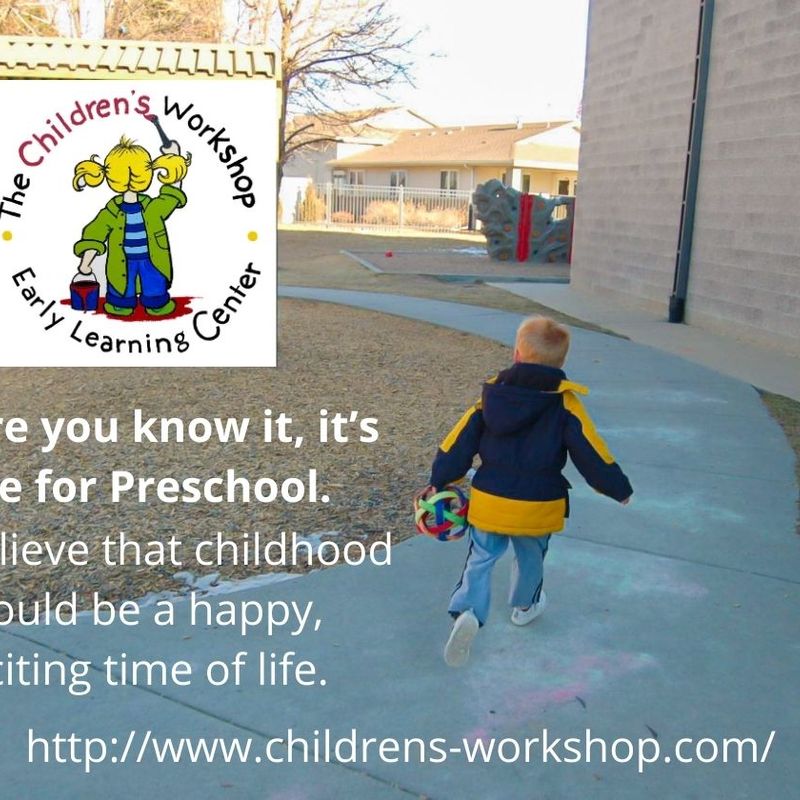 Before you know it, it's time for Preschool