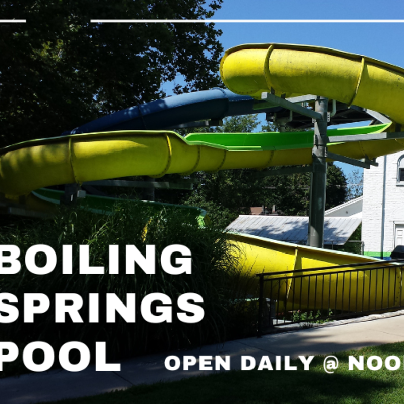 Boiling Springs Pool Ad