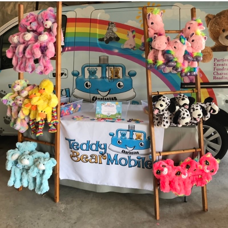 mobile teddy bear workshop