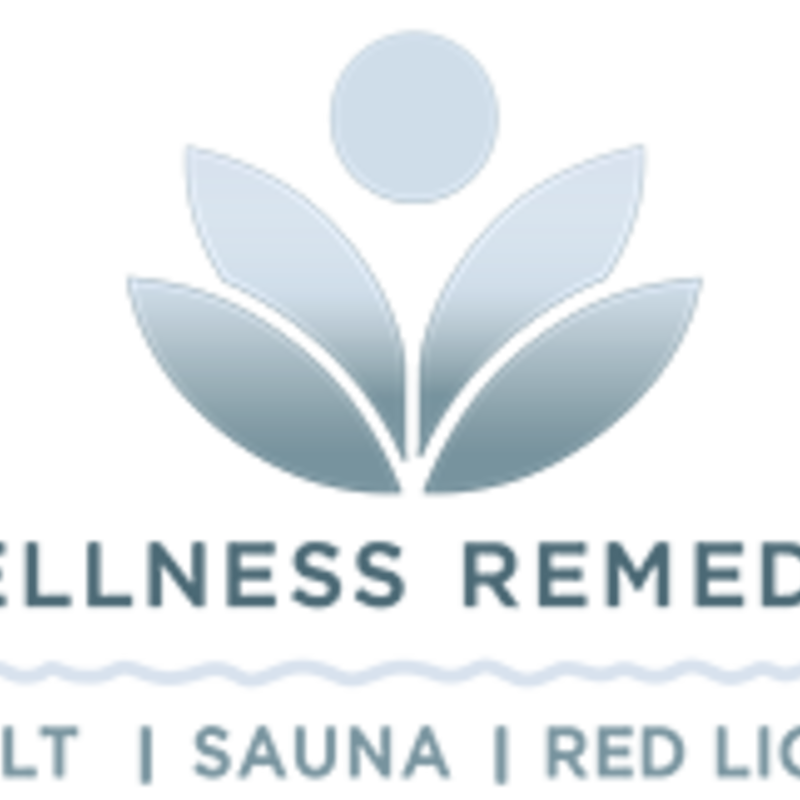 Wellness Remedies Logo The Woodlands North Houston Montgomery Conroe Spring Magnolia families with allergies kids sports recovery selfceare wellness salt therapy Red light therapy