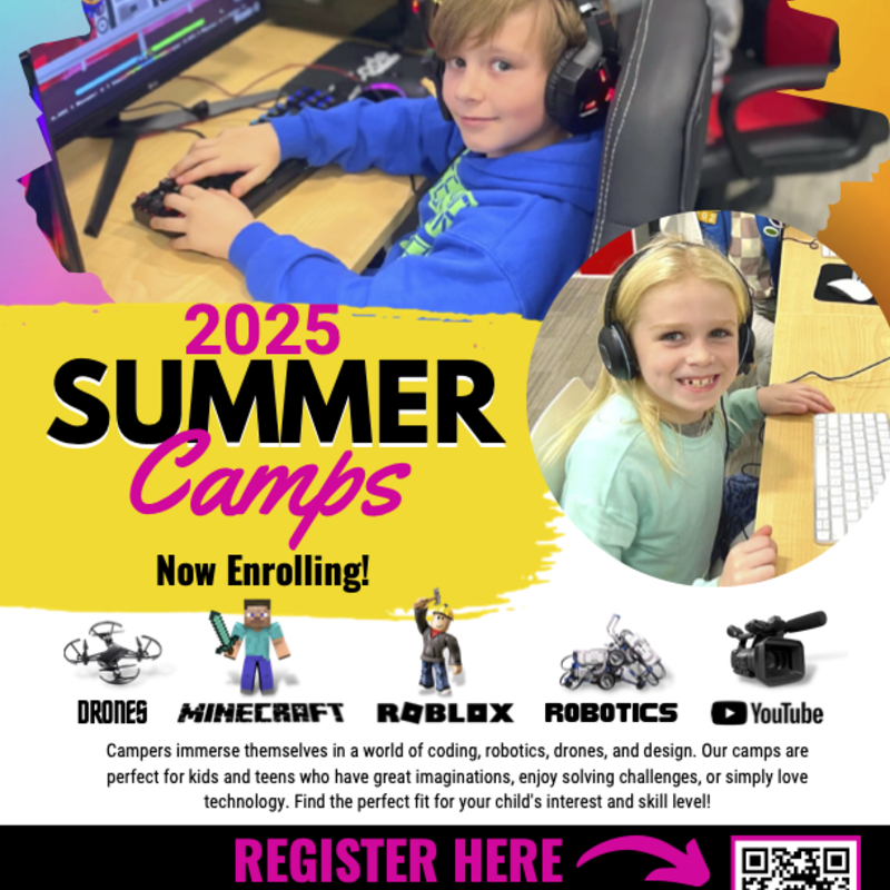 2025 Summer Camp Flyer FRONT 