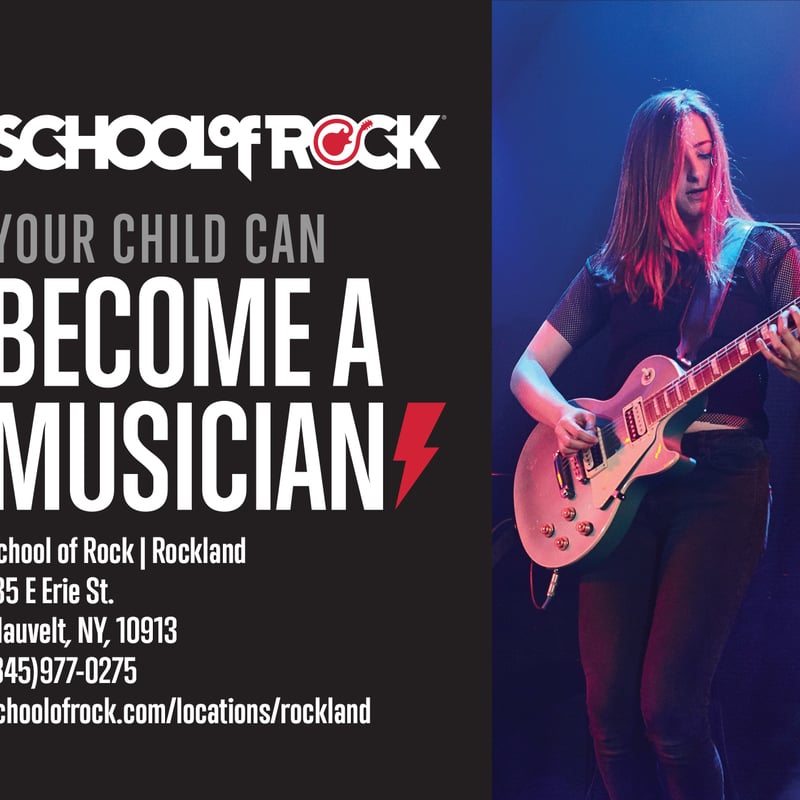 School of Rock Rockland ad