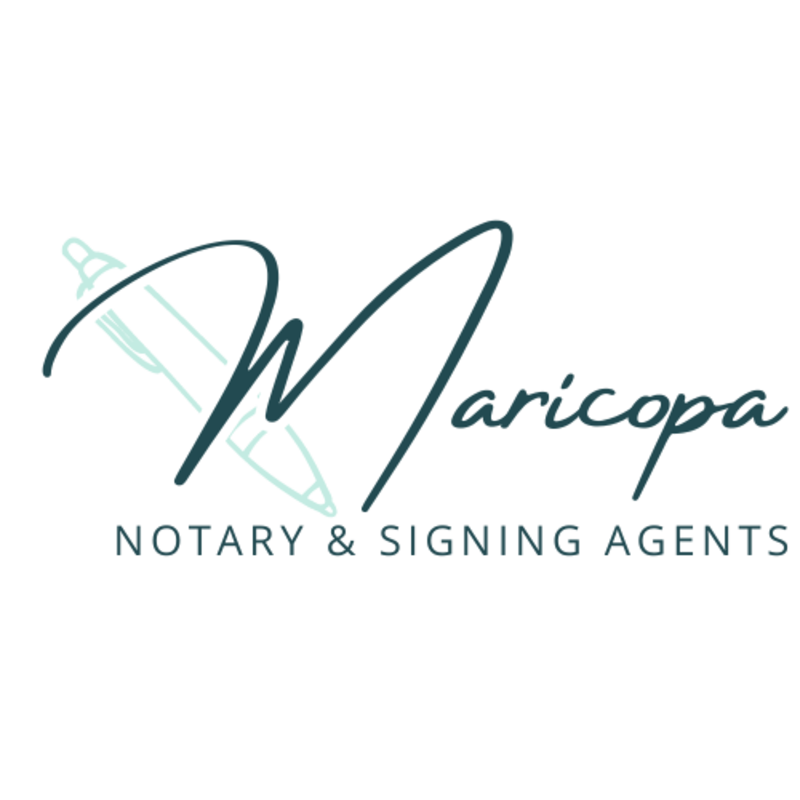 Logo for Maricopa Notary & Signing Agents notary public service in Maricopa, AZ