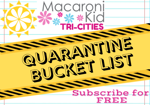 Quarantine Bucket List