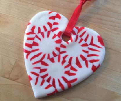 Macaroni Craft Peppermint Candy Ornaments