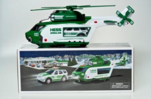 hess truck and helicopter