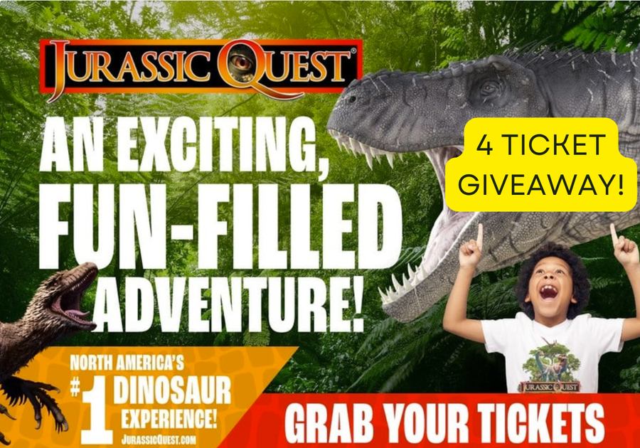 get tickets to a dino adventure with Jurassic Quest