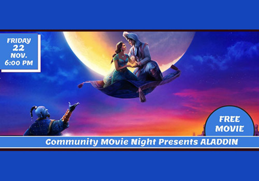 MC Parks Community Movie Night - Aladdin