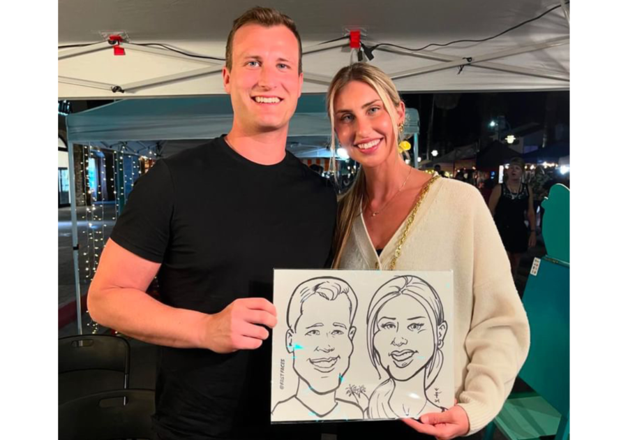 Caricatures Birthdays Events Date night Artist