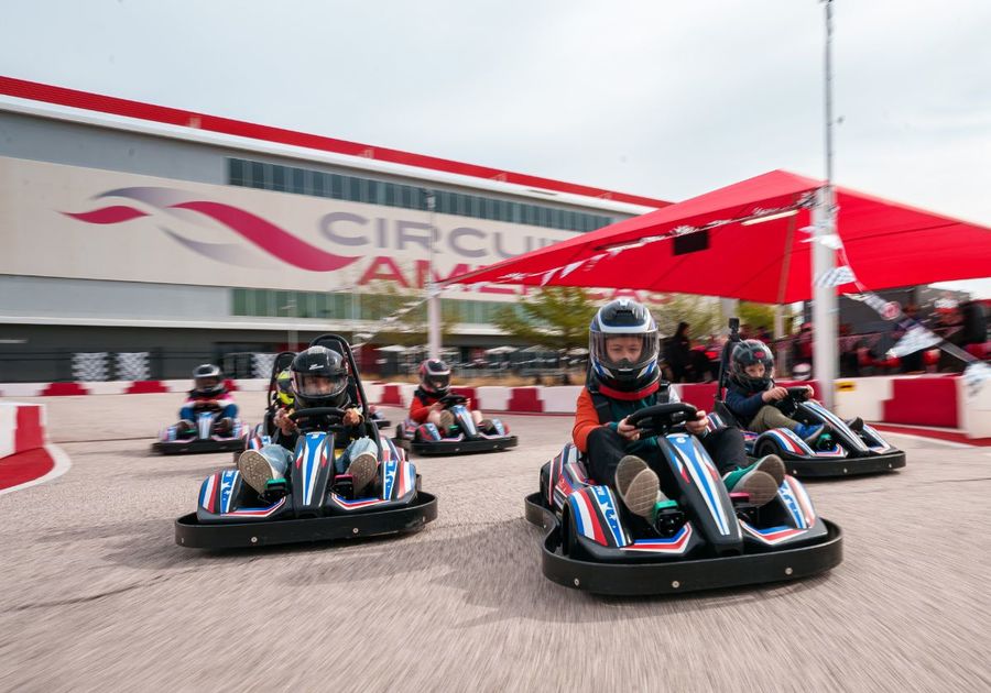 New Kiddie Karting track at COTA for racers ages 5-12
