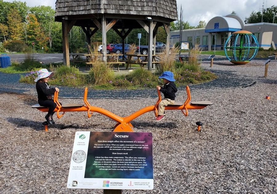 Kopernik Science Park Vestal NY Science Playground Seesaw