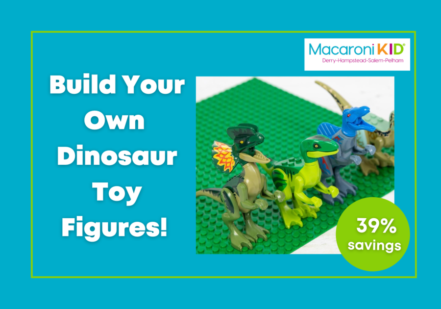 Build Your Own Dino Toy Figures