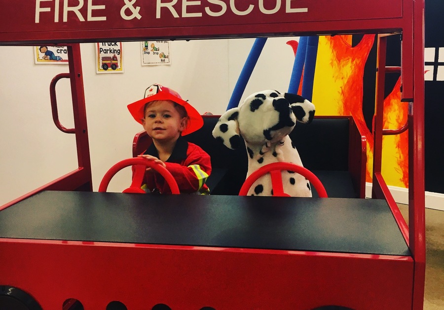 Kids Wonder Fire Station play area