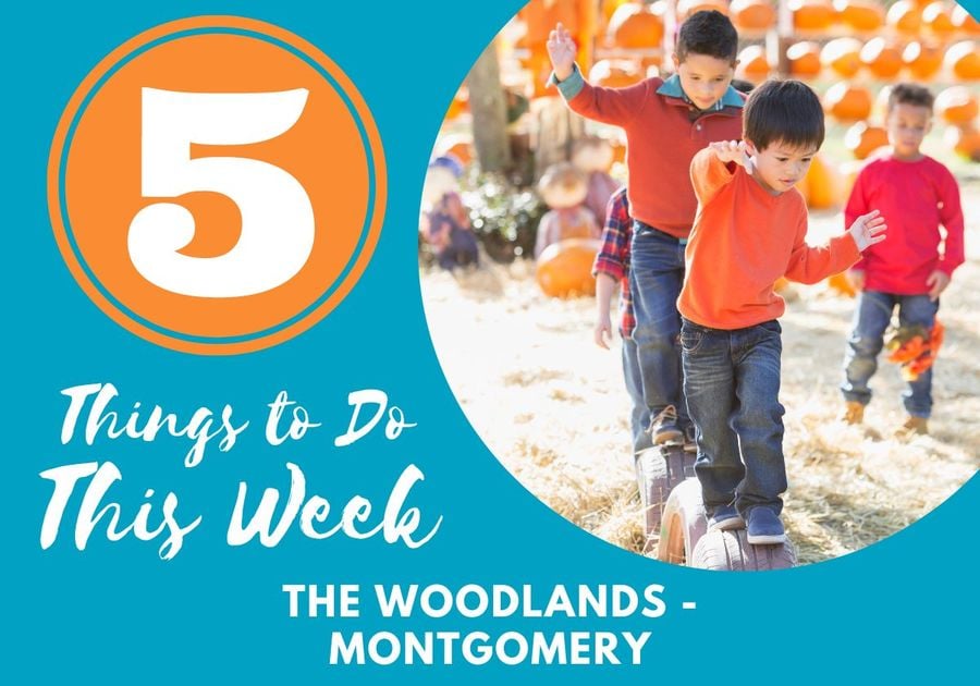 Fall 5 Things to Do This Week The Woodlands TX Montgomery Magnolia Spring Conroe Fall Festivals, family fun, free things in North houston