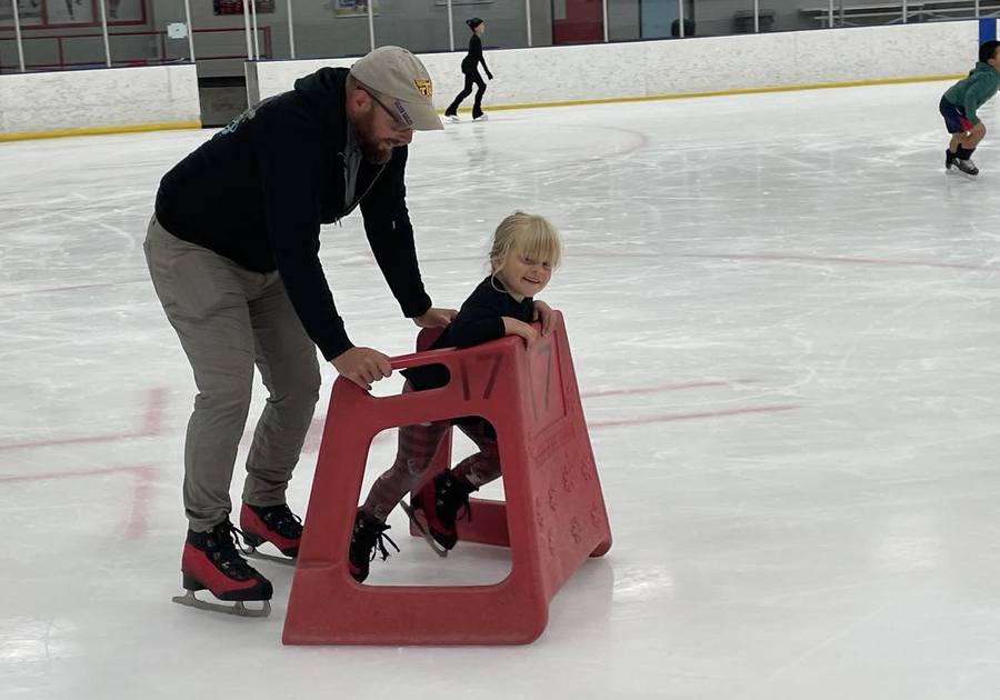 Ice Skating at at the Orange County Sportsplex