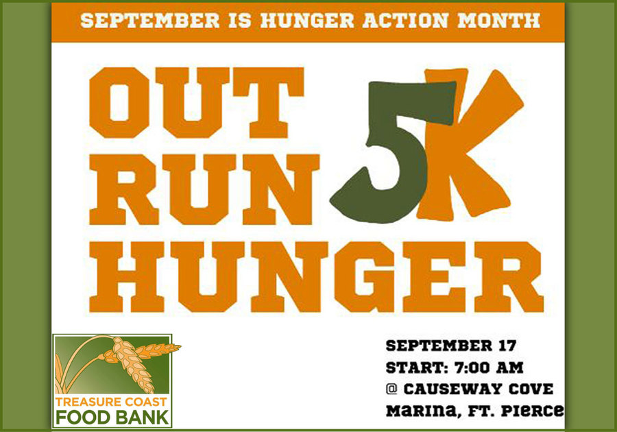 Treasure Coast Food Bank 2022 Out Run Hunger 5K