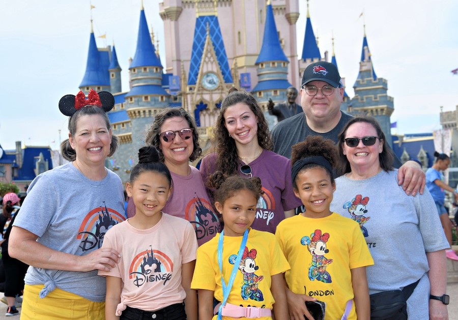 Macaroni KID publishers, families go to Walt Disney World