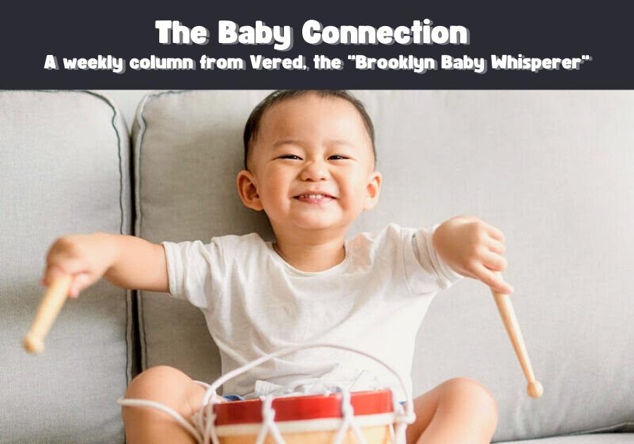 Baby drumming