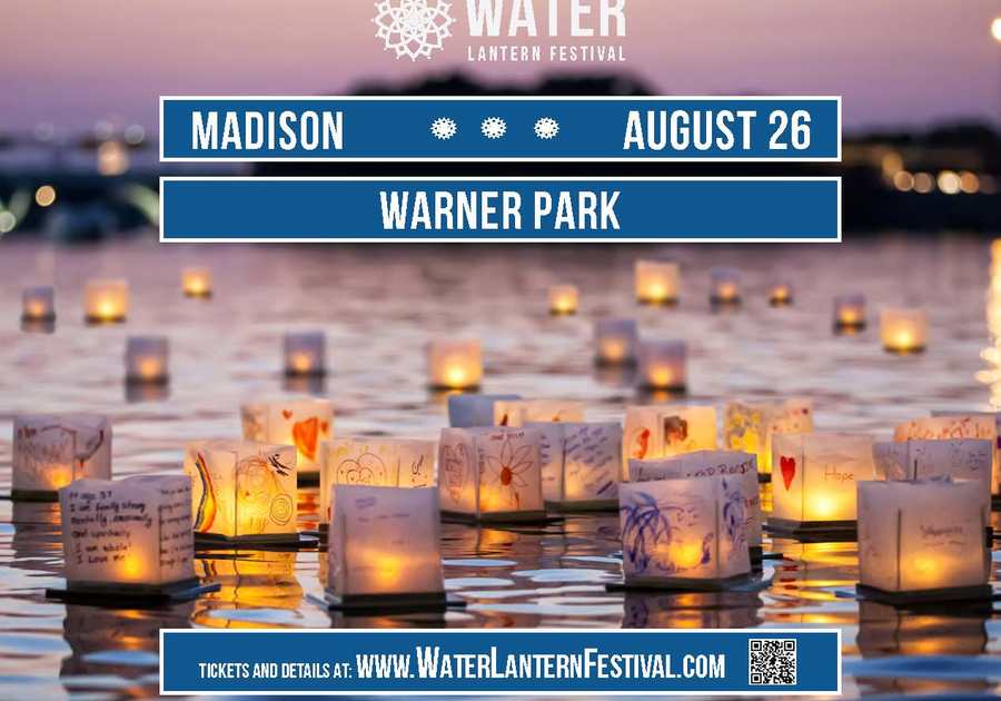 water lantern festival madison warner