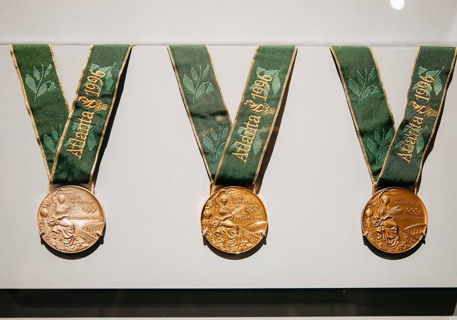 Three Gold Medals from 96 Olympics