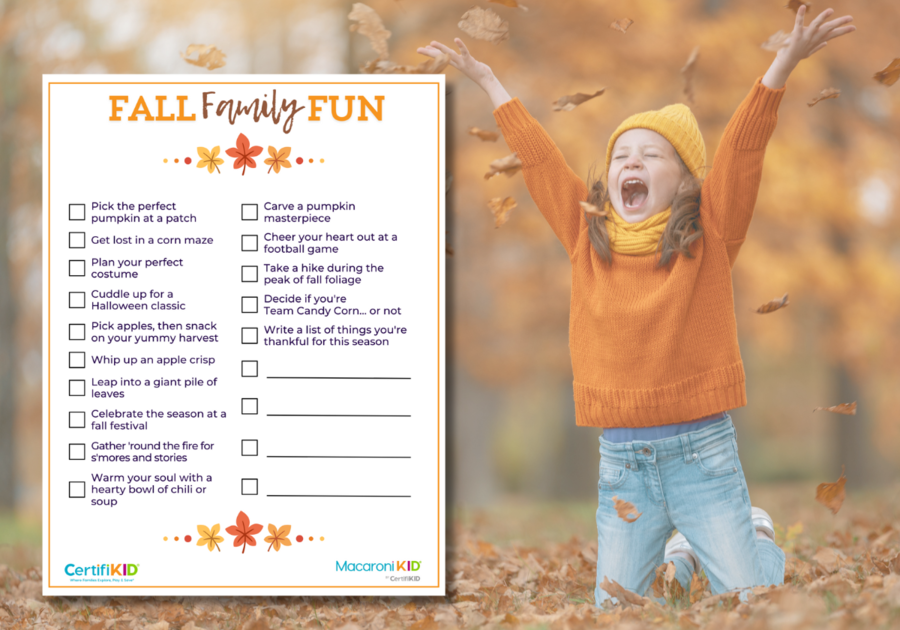 Fall Family Fun printable