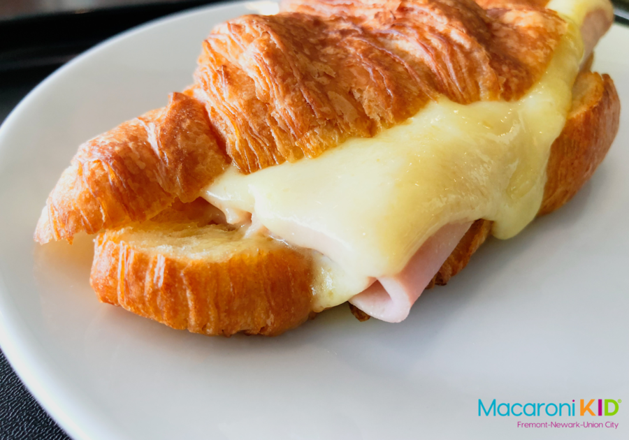 Baked Ham and Cheese Croissants