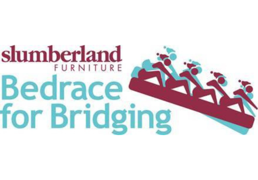 Slumberland Furniture, Bedrace for Bridging Logo