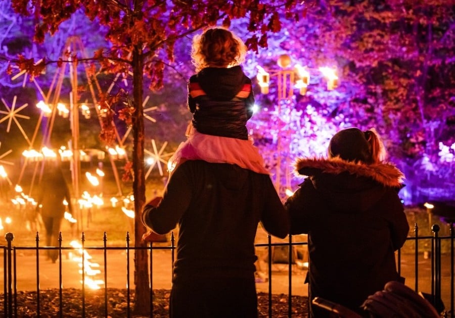 Brooklyn Botanic Garden Lightscape