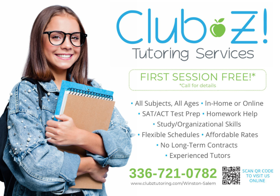 All Subject Tutoring, In-Home Tutoring, Online Tutoring, Test Prep, Homework Help, Study Skills, Winston-Salem, Experienced Tutors