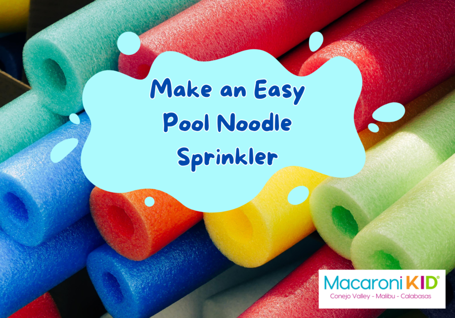 Make an Easy Pool Noodle Sprinkler, photo of pool noodles