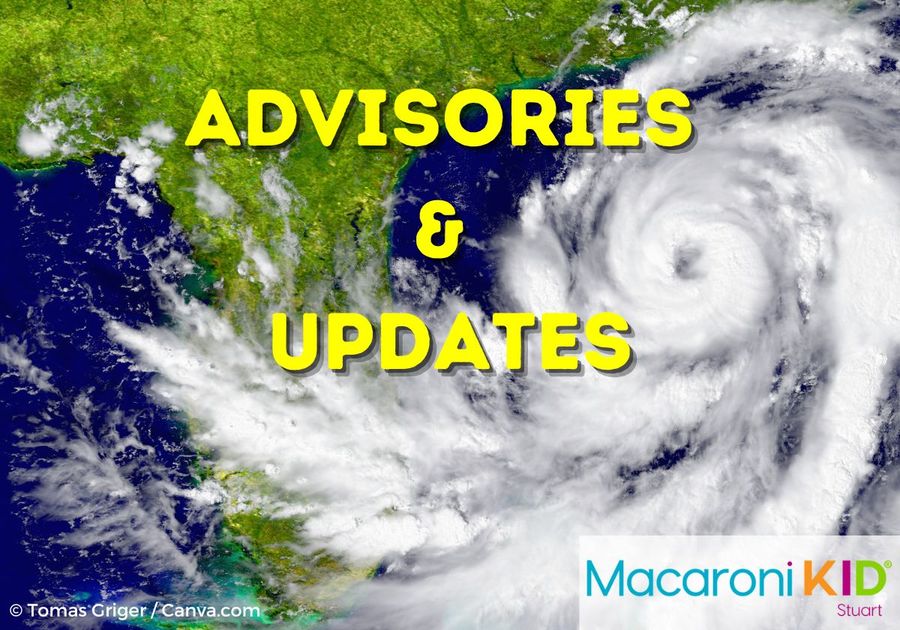 Martin County - Tropical Storm Nicole Advisories  Macaroni KID Stuart