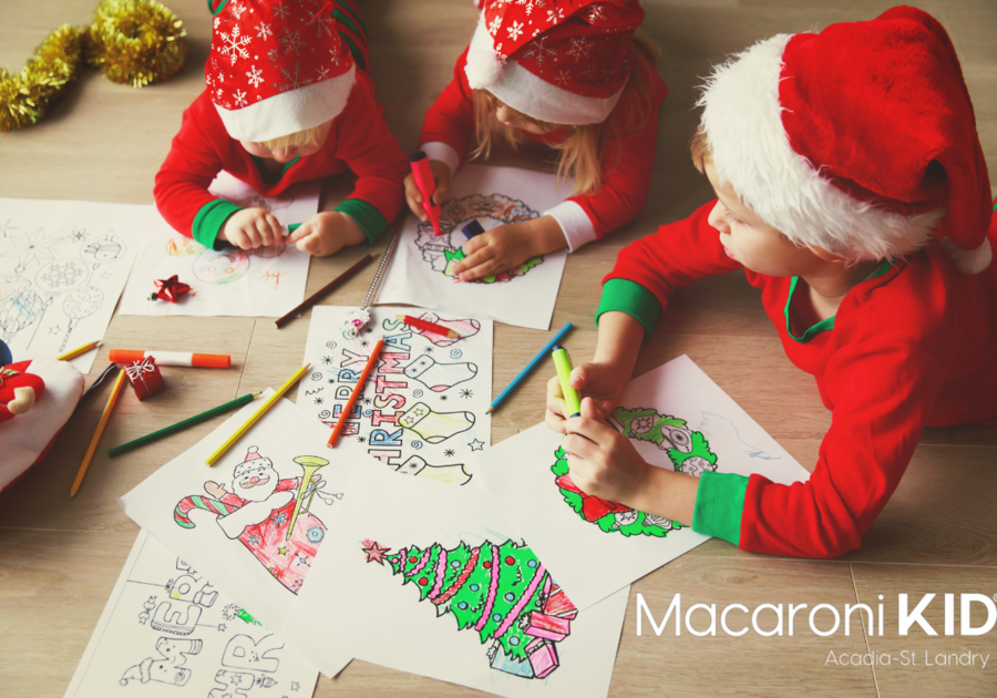 Kids Coloring Christmas Pages