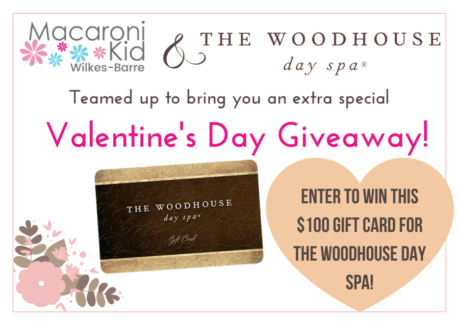 Valentine's GIVEAWAY: Win a $100 Gift Card for The Woodhouse Day Spa