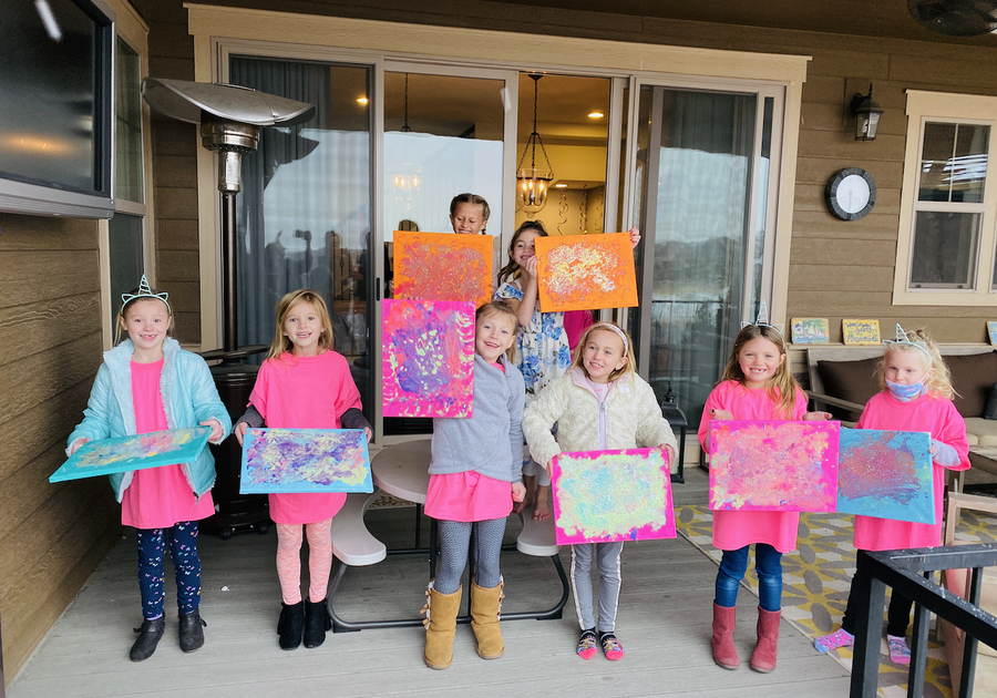 Today we did a Slime Rancher theme birthday party for my son. We