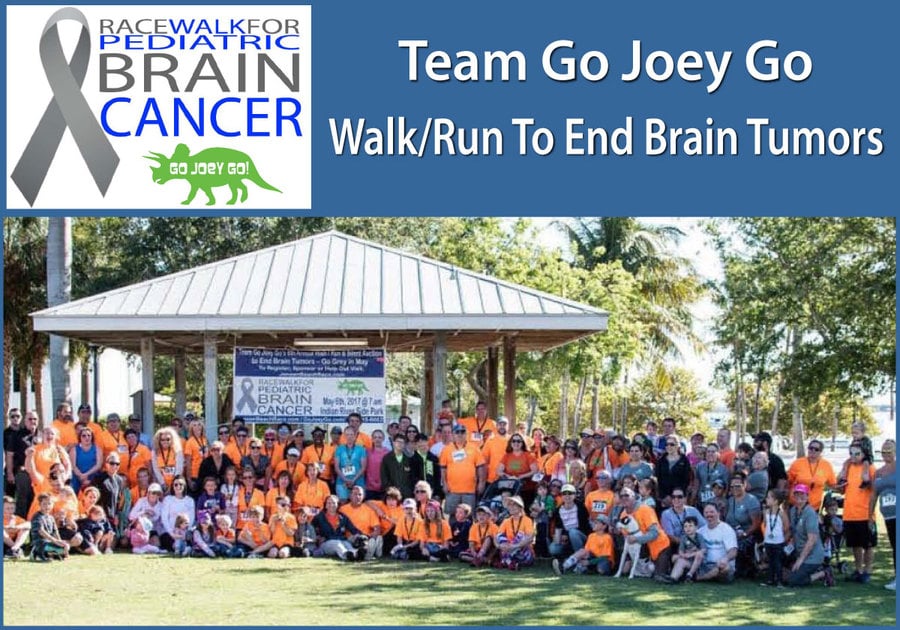 Team Go Joey Go Race Walk for Pediatric Brain Cancer