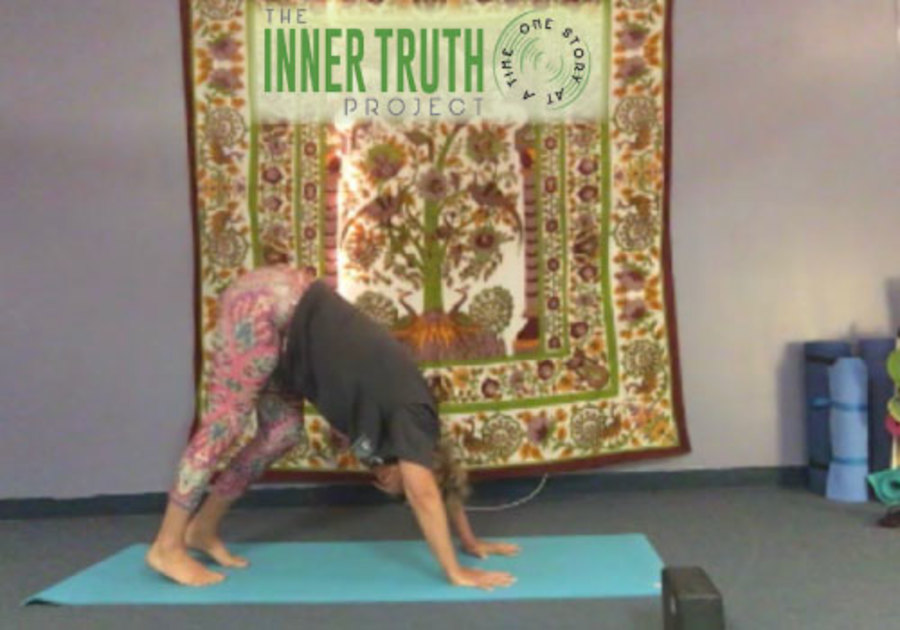 Inner Truth Project - Deb Pizzimenti leading the weekly yoga class online