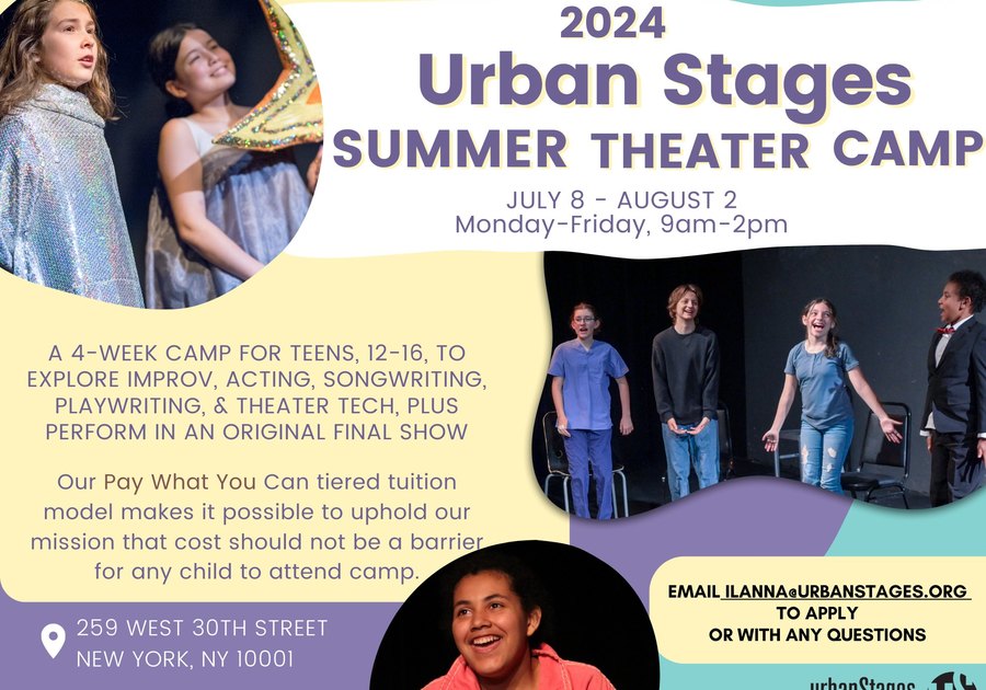 Urban Stages 2024 Theater Camp