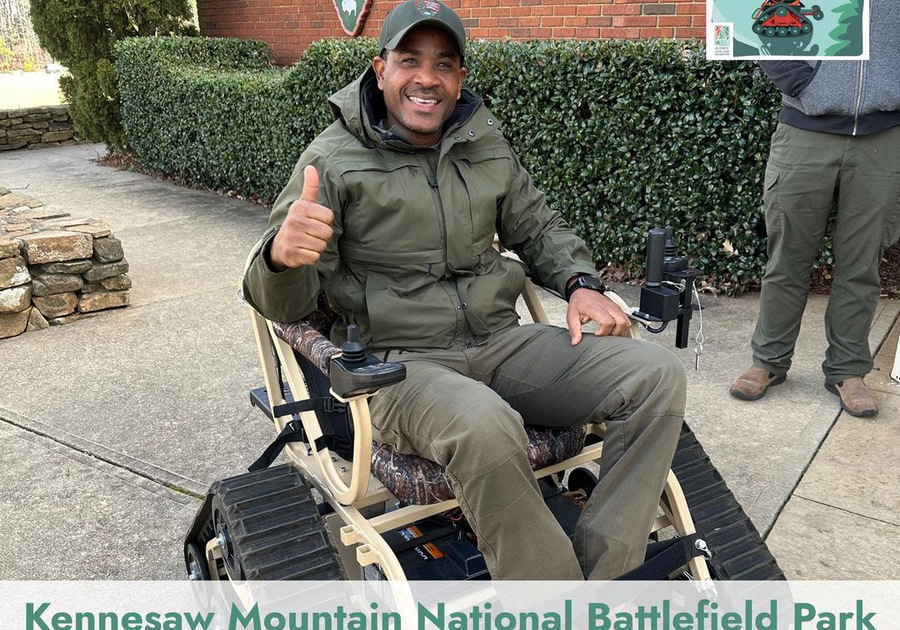 Kennesaw Mountain National Battlefield Park All Terrain Chair