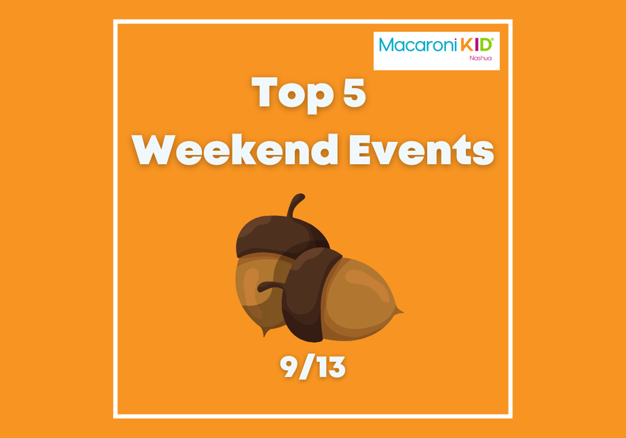 Top 5 Weekend Events 9/13