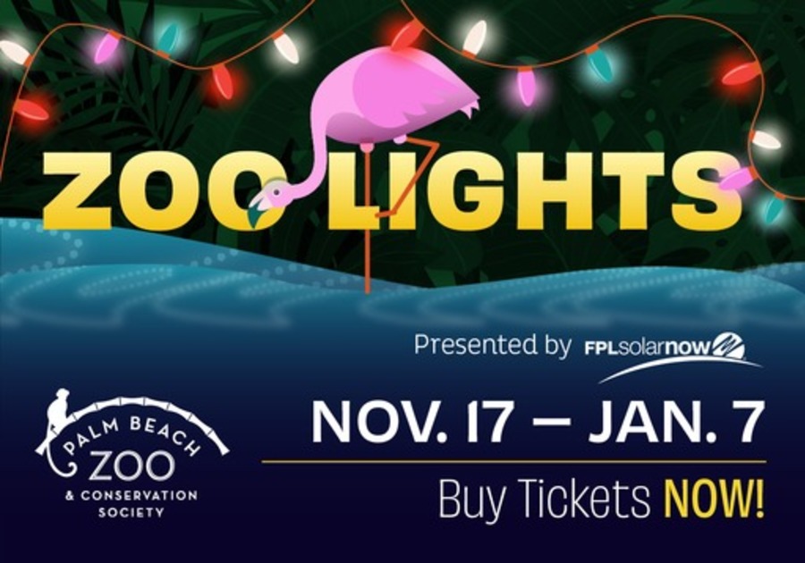 Zoo Lights at Palm Beach Zoo and Conservation Society 2023