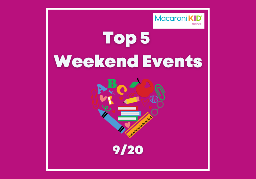 Top 5 Weekend Events 9/20