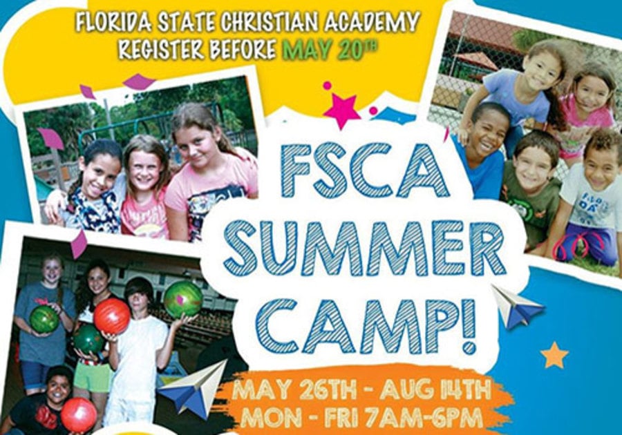 Florida State Christian Academy Summer Camp 2020