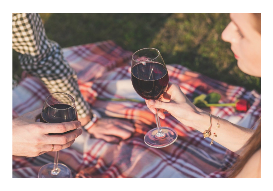 picnic wine outdoor date