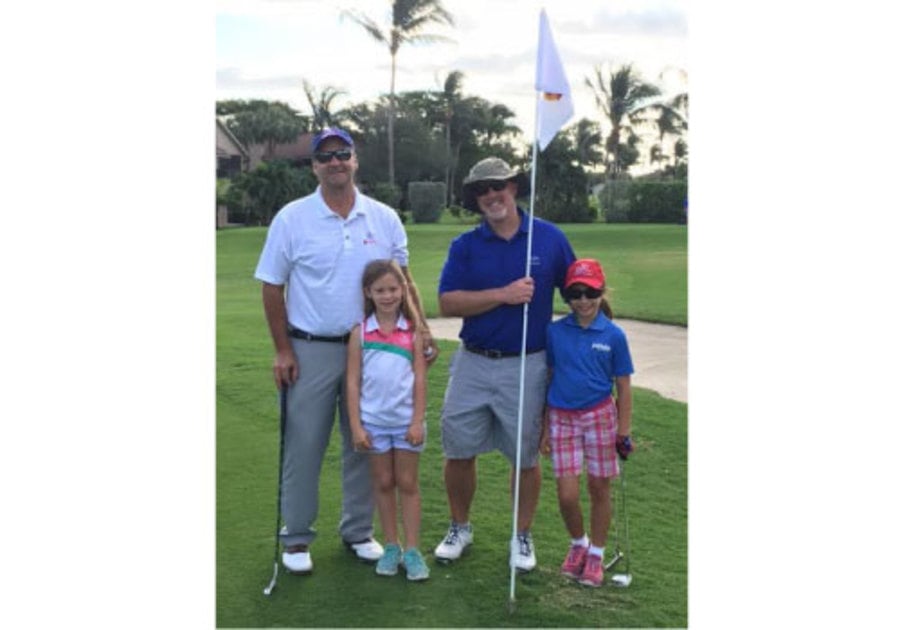 First Tee Treasure Coast dads and Girls Golf