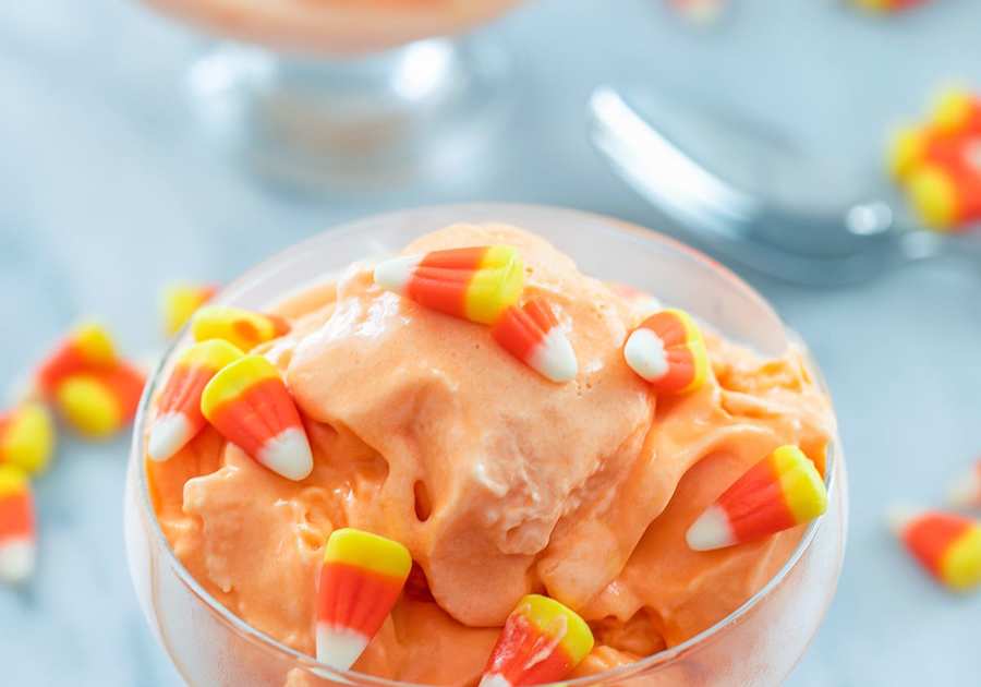 Candy Corn Ice Cream Recipe