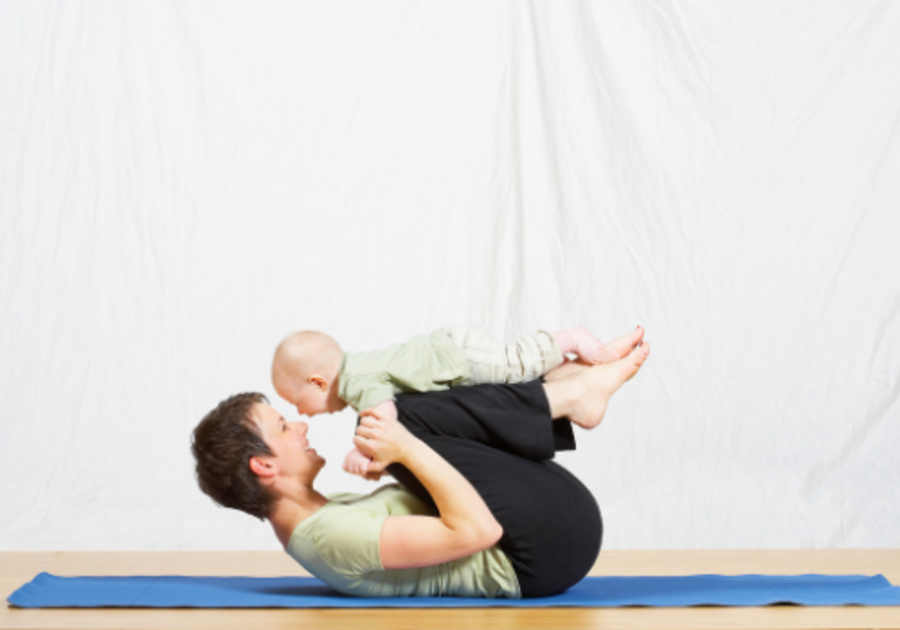 baby yoga at Fit Chick Studio
